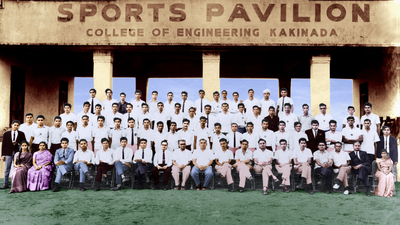 ECE batch of 1970 group photograph