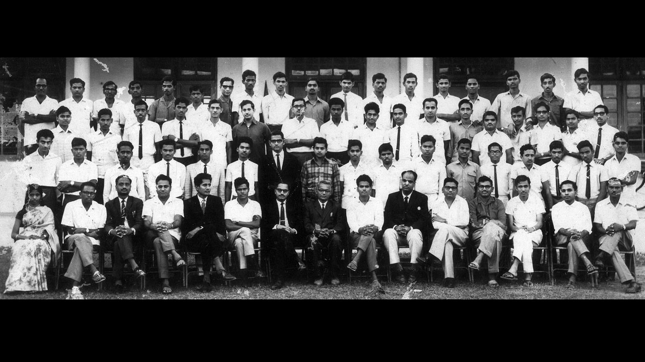 ECE batch of 1971 group photograph