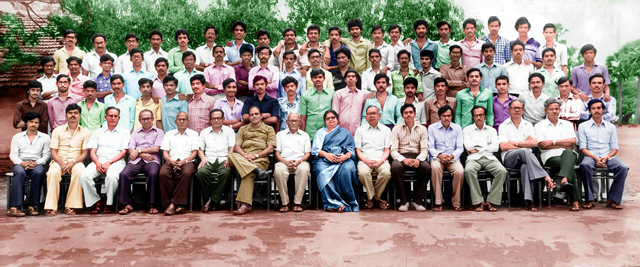 Civil batch of 1984 group photograph
